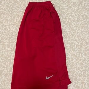 Men’s Red nike shorts